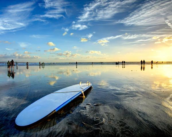 A beautiful view of Kuta.