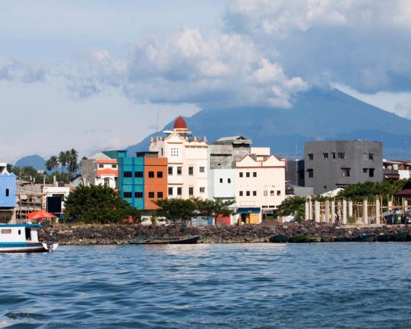 A beautiful view of Manado.