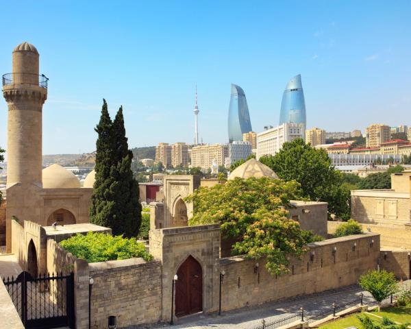 A beautiful view of Baku.