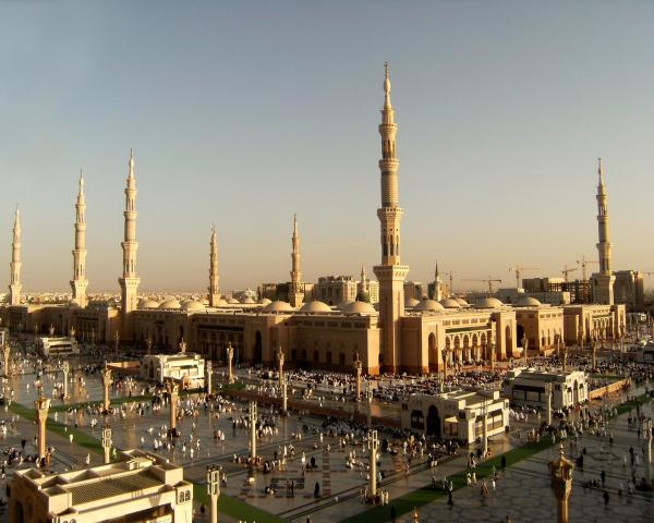 A beautiful view of Al Madina.