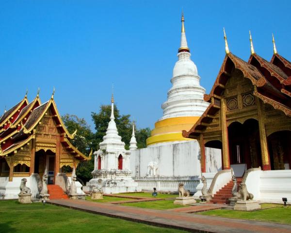 A beautiful view of Amphoe Muang Chiang Mai.