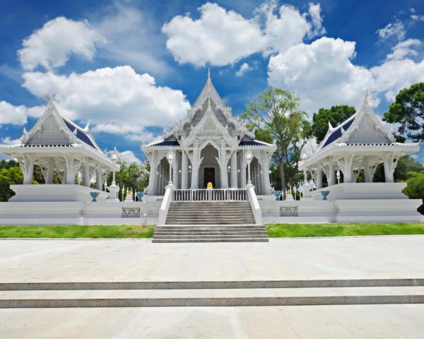 A beautiful view of Amphoe Muang Krabi.