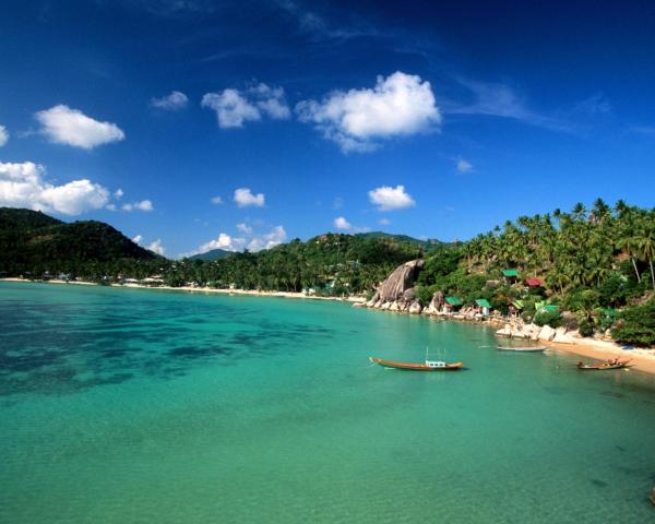 A beautiful view of Ban Ko Tao.