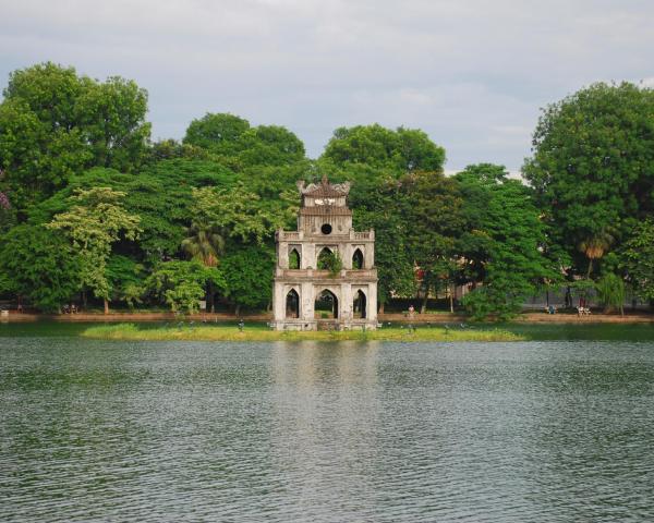 Een mooi uitzicht van Hanoi