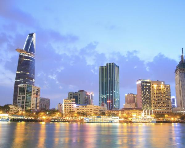 A beautiful view of Ho Chi Minh City