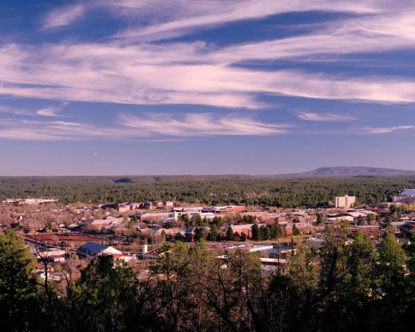 A beautiful view of Flagstaff.