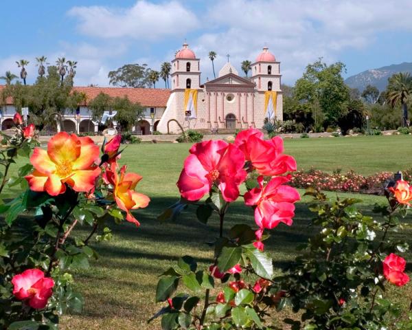 A beautiful view of Santa Barbara.