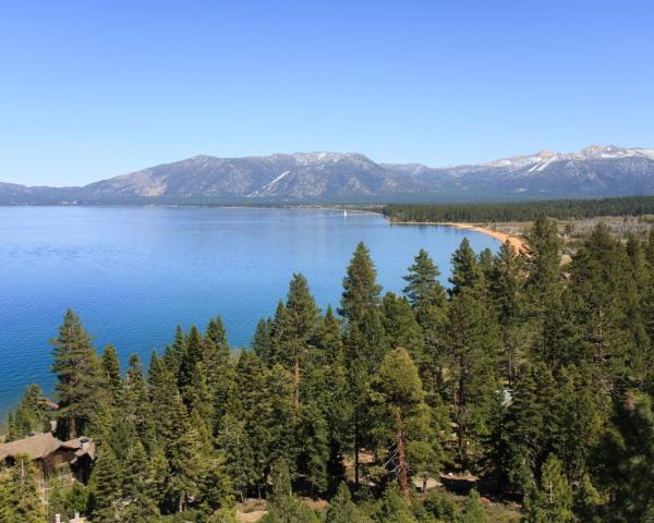 A beautiful view of South Lake Tahoe.