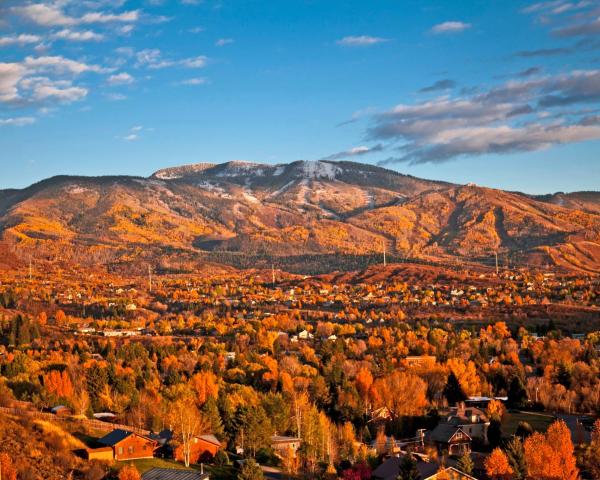 A beautiful view of Steamboat Springs.