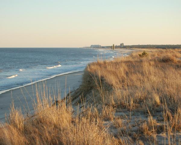 En smuk udsigt over Rehoboth Beach