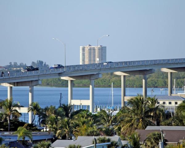 Csodás kilátás Fort Myers Beach városára