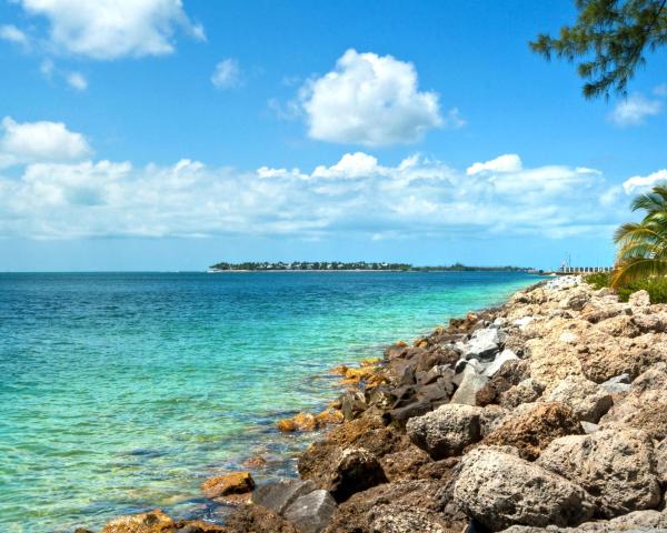 Een mooi uitzicht van Key West