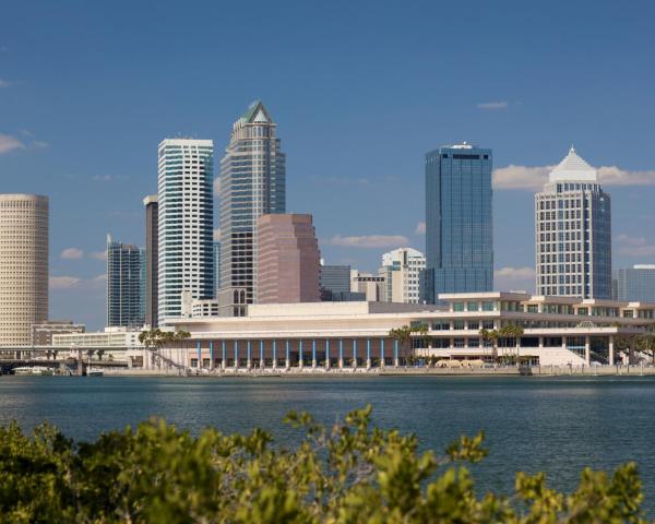 A beautiful view of Tampa