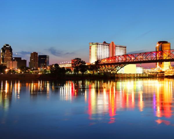 A beautiful view of Shreveport