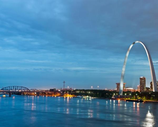 A beautiful view of Saint Louis