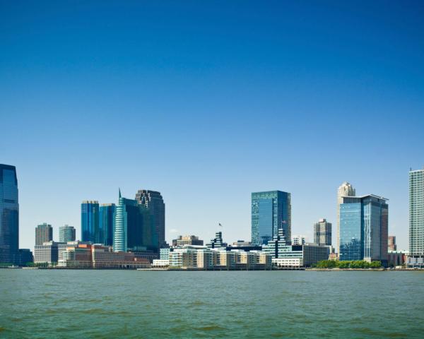 A beautiful view of Jersey City