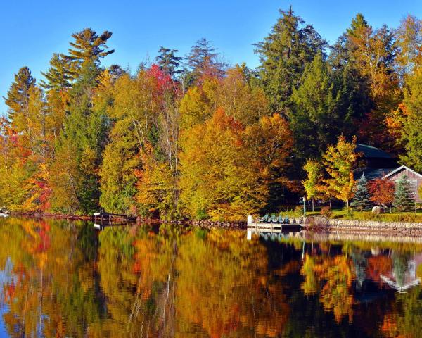 A beautiful view of Lake George.