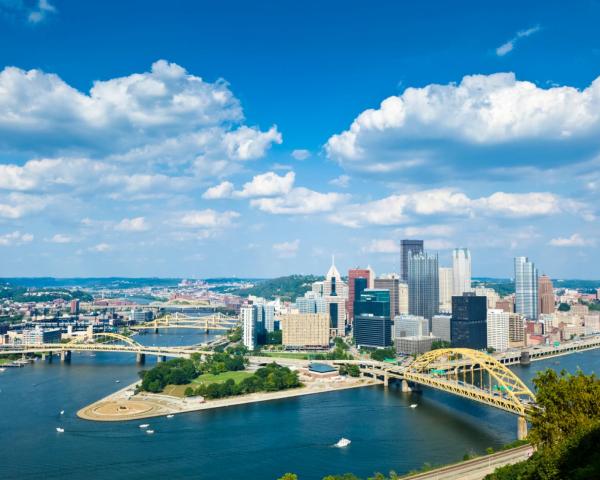 A beautiful view of Pittsburgh