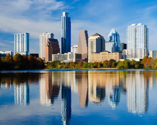 A beautiful view of Austin.
