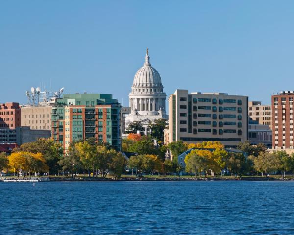 A beautiful view of Madison