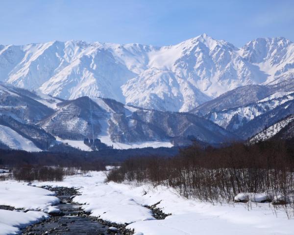 A beautiful view of Hakuba.