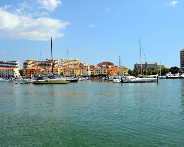 A beautiful view of Villamoura