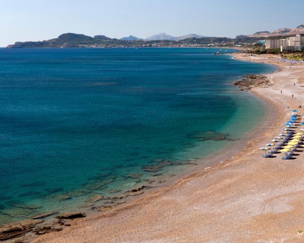 A beautiful view of Faliraki.