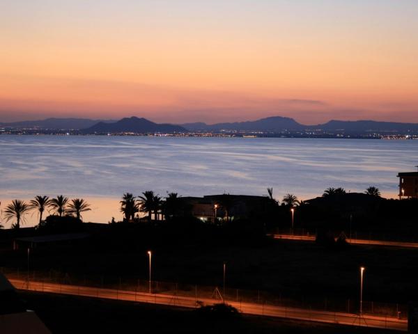 A beautiful view of La Manga del Mar Menor.