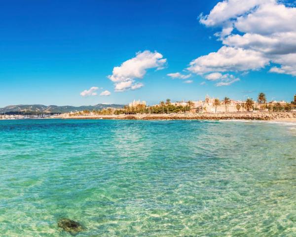 A beautiful view of Playa de Palma