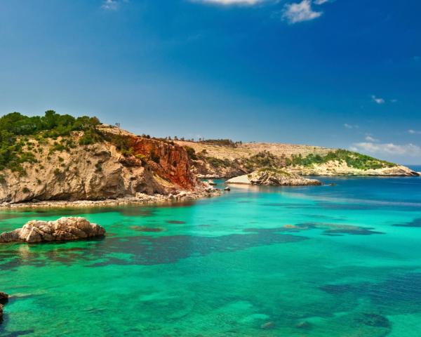 A beautiful view of Playa d'en Bossa