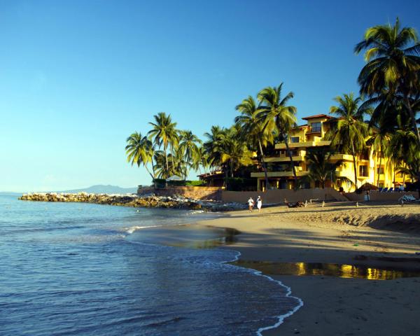 A beautiful view of Nuevo Vallarta .