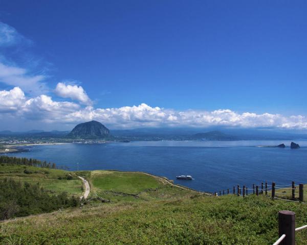 A beautiful view of Seogwipo.