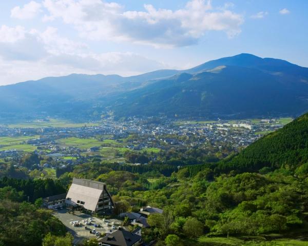 A beautiful view of Yufuin.