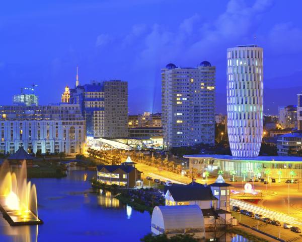 A beautiful view of Batumi.