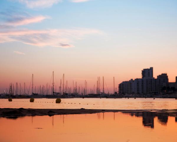 A beautiful view of Bahia de Sant Antoni.