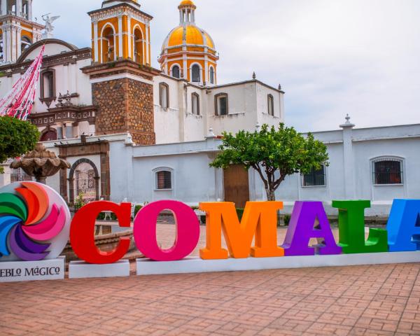 A beautiful view of Comala.