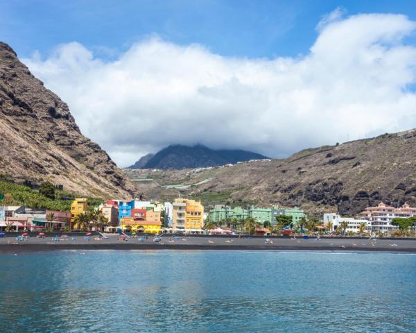 A beautiful view of Tazacorte.