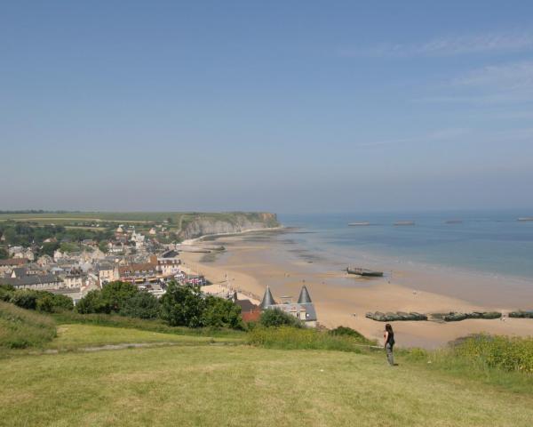 A beautiful view of Arromanches