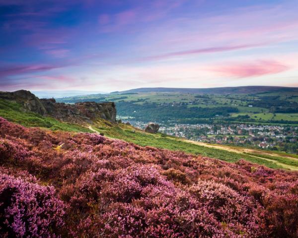 A beautiful view of Ilkley