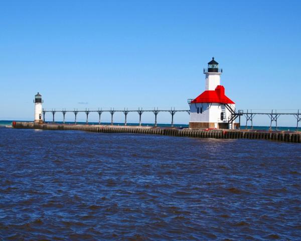 Όμορφη θέα του προορισμού Benton Harbor