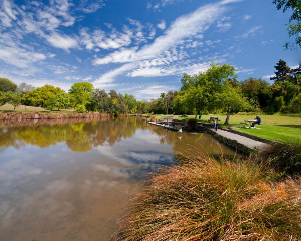 A beautiful view of Timaru.