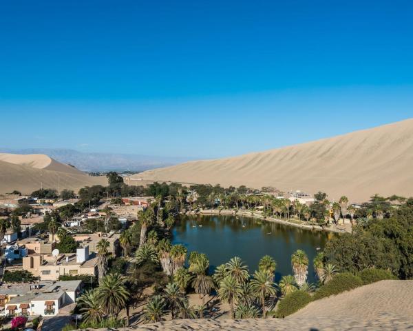 Prelep pogled na grad Huacachina