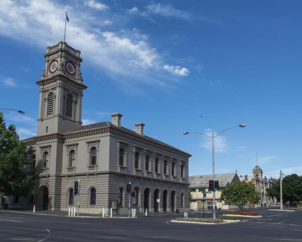 En smuk udsigt over Castlemaine