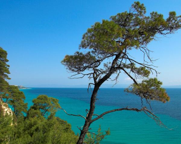 Una bellissima vista di Troulos