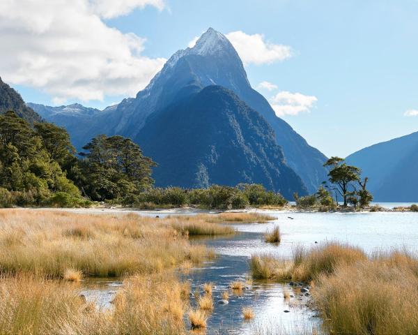 A beautiful view of Milford Sound