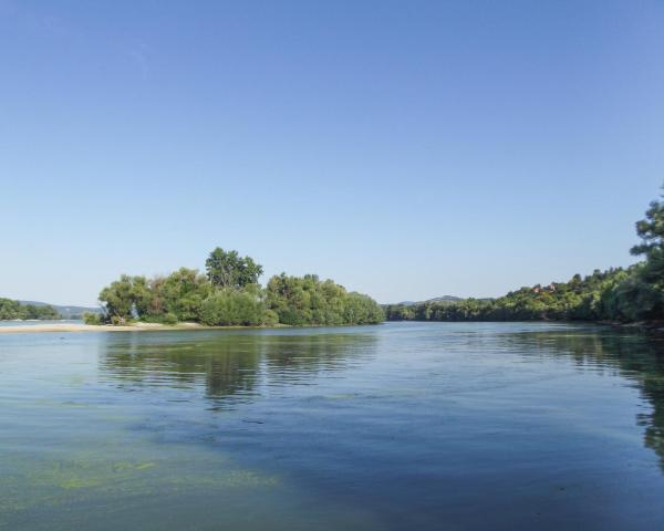 A beautiful view of Zebegeny.