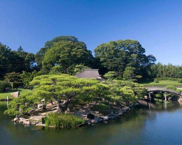 A beautiful view of Okayama.