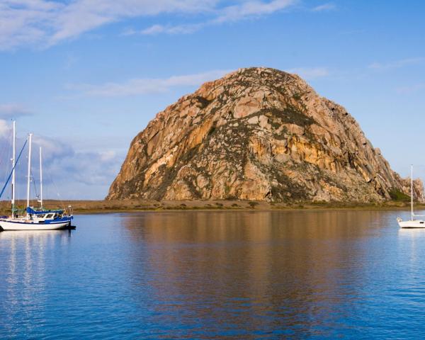 Kaunis näkymä kaupungista Morro Bay