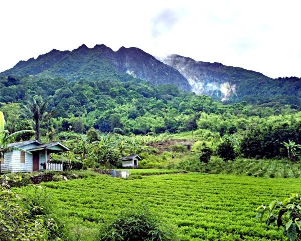 A beautiful view of Berastagi