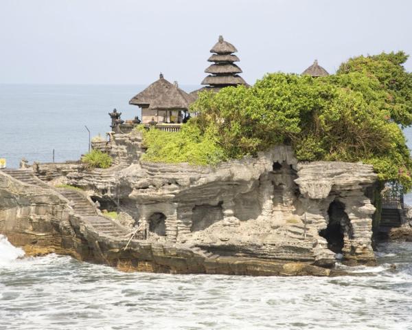 A beautiful view of Tanah Lot.